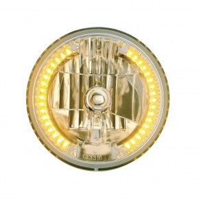 Stainless Guide? Headlight H4 Bulb w/ 34 Amber LED