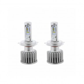 High Power H4 LED Bulb with Fan - Low/High Beam